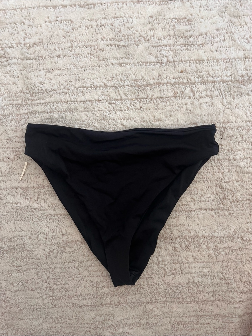 PacSun Black High-Cut Bikini Bottom